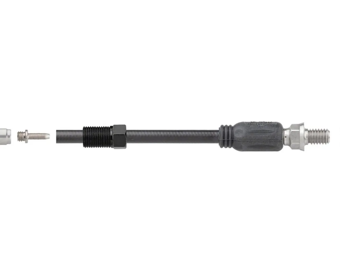Jagwire Sport DOT Hydraulic Hose Kit (Black) (2000mm) (Fits SRAM Guide (A1), Level TL, DB5, Avid Elixir)