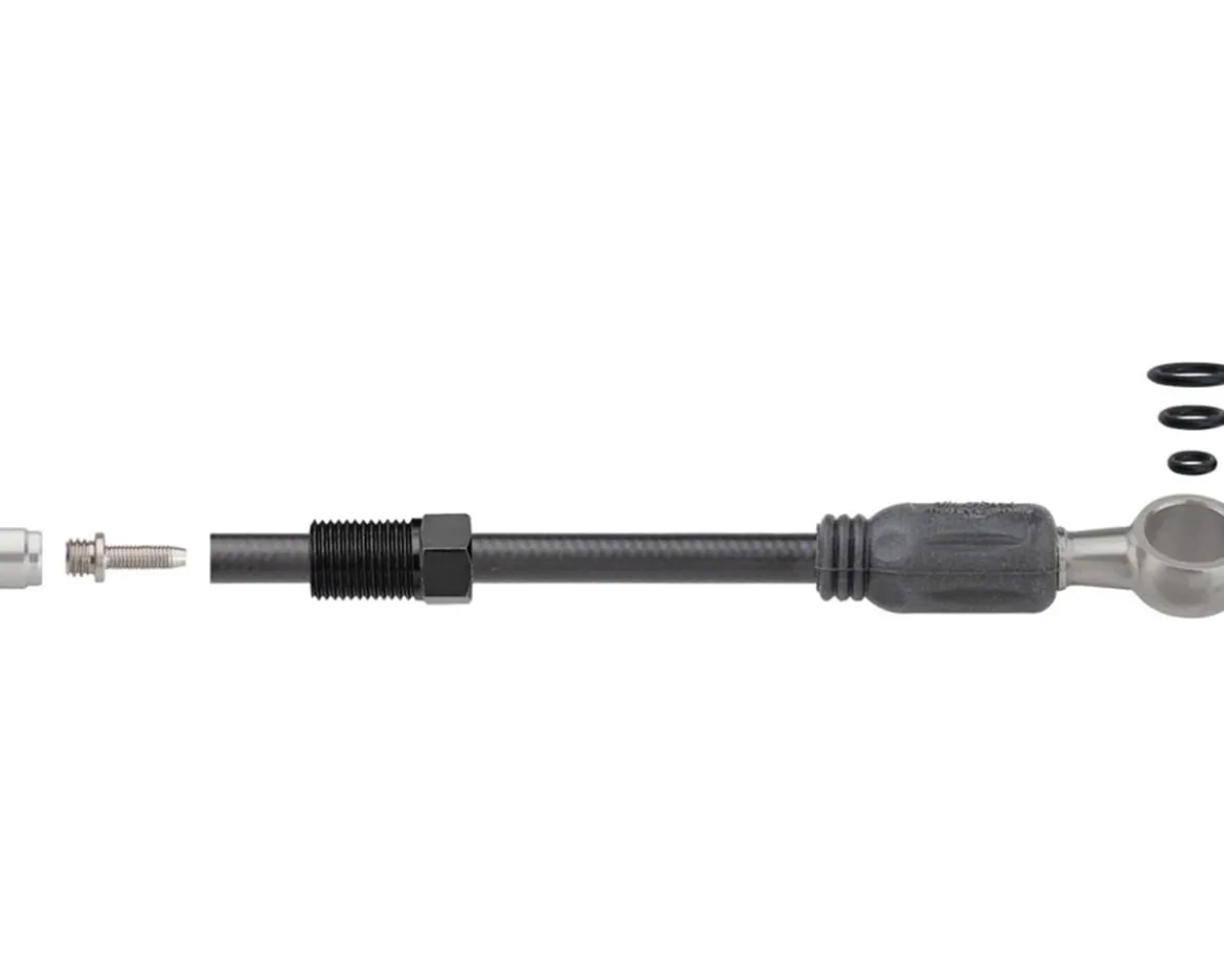 Jagwire Sport DOT Hydraulic Hose Kit (Black) (2000mm) (For SRAM Level Ultimate, Code)