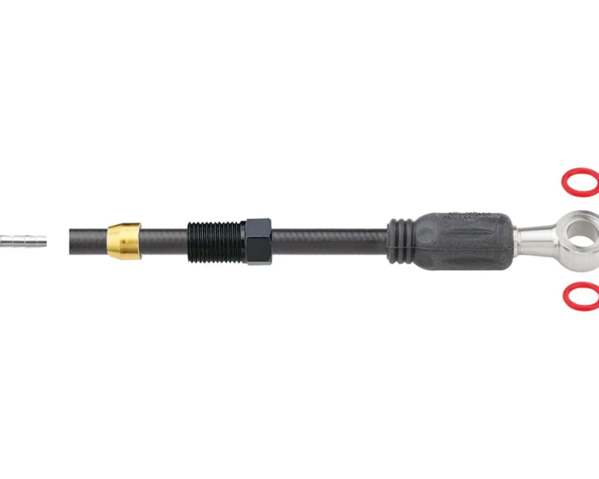 Jagwire Sport Mineral Oil Hydraulic Hose Kit (Black) (2000mm) (For Shimano XTR/XT/SLX/Saint/Zee/Alfine)