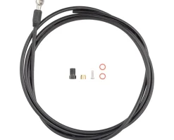 Jagwire Sport Mineral Oil Hydraulic Hose Kit (Black) (2000mm) (For Shimano XTR/XT/SLX/Saint/Zee/Alfine)