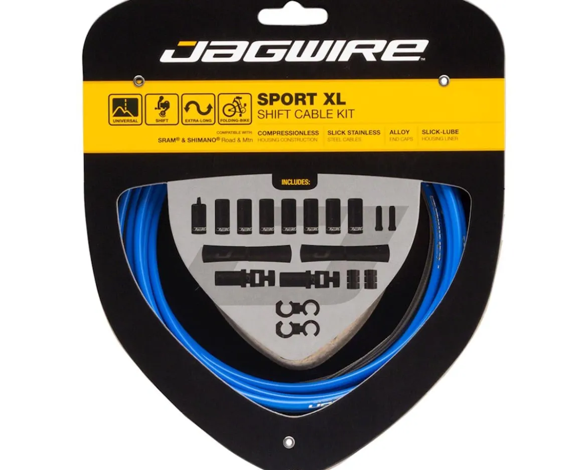 Jagwire Sport XL Shift Cable Kit (Blue) (For Shimano/SRAM)