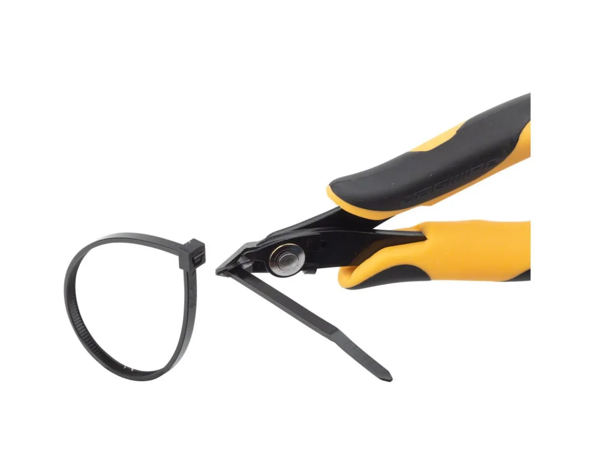 Jagwire Sport Zip-Tie Flush Cutter w/Holding Function (Yellow/Black)