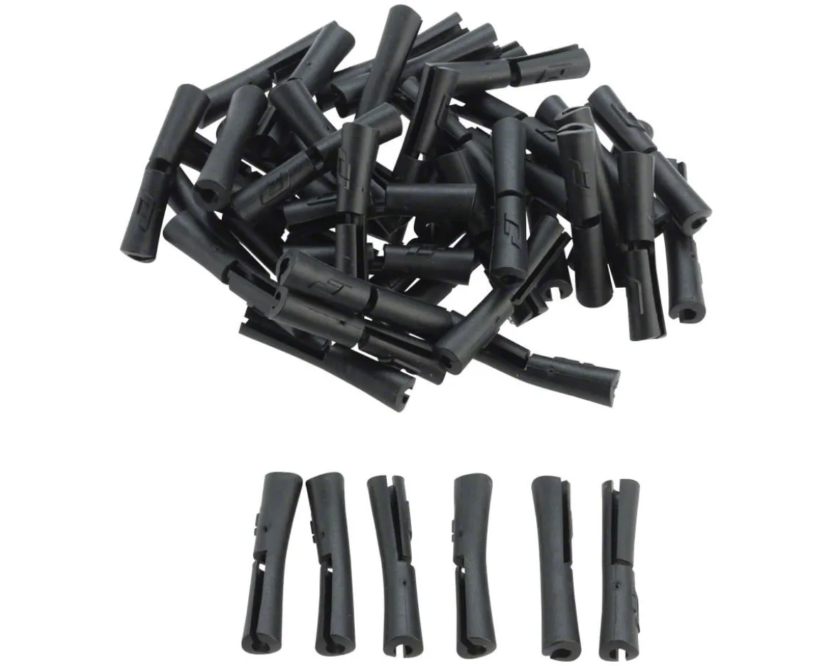 Jagwire Tube Tops 5G Frame Protectors for Brake/Shift Housing (Black) (Bag/50)
