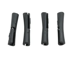 Jagwire Tube Tops 5G Frame Protectors for Brake/Shift Housing (Black) (4)