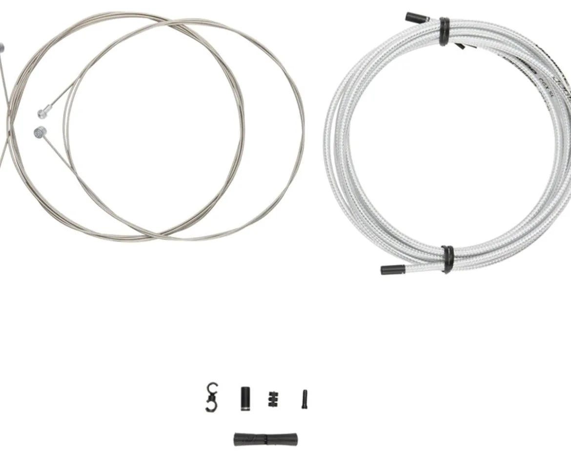 Jagwire Universal Sport Brake Cable Kit (Sterling Silver) (Stainless) (Road & Mountain) (1.5mm) (1350/2350mm) (w/ Housing)