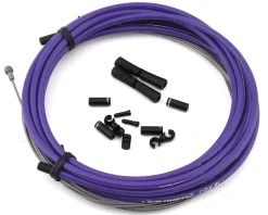 Jagwire Universal Sport Brake Cable Kit (Purple) (Stainless) (Road & Mountain) (1.5mm) (1350/2350mm) (w/ Housing)