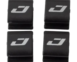 Jagwire Wire Hooks (Black) (Pack of 4) (4mm to 4mm Housing/Hose)