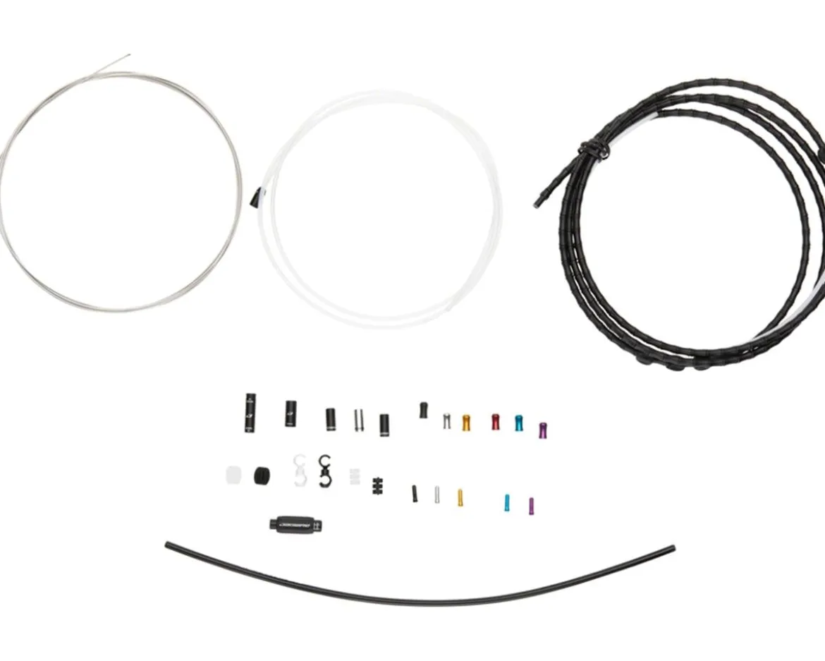 Jagwire 1x Elite Link Shift Cable Kit (Black) (For SRAM/Shimano) (w/Polished Ultra-Slick Cable)