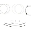 Jagwire 2x Elite Sealed Shift Cable Kit (White) (1.1mm) (2300mm) (Cables, Liners, & Housing)