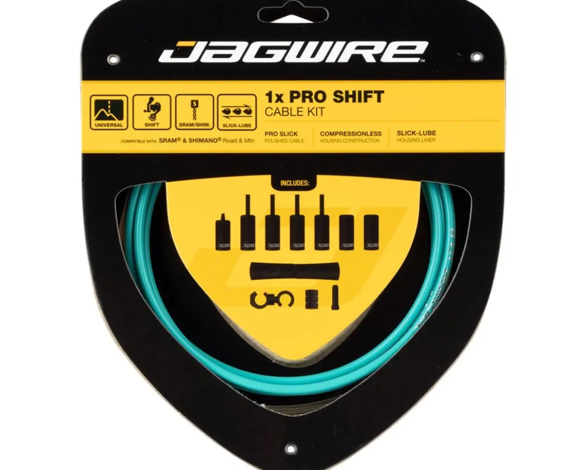 Jagwire 1x Pro Shift Kit (Celeste) (For Shimano/SRAM) (Mountain & Road) (1.1mm) (2800mm)