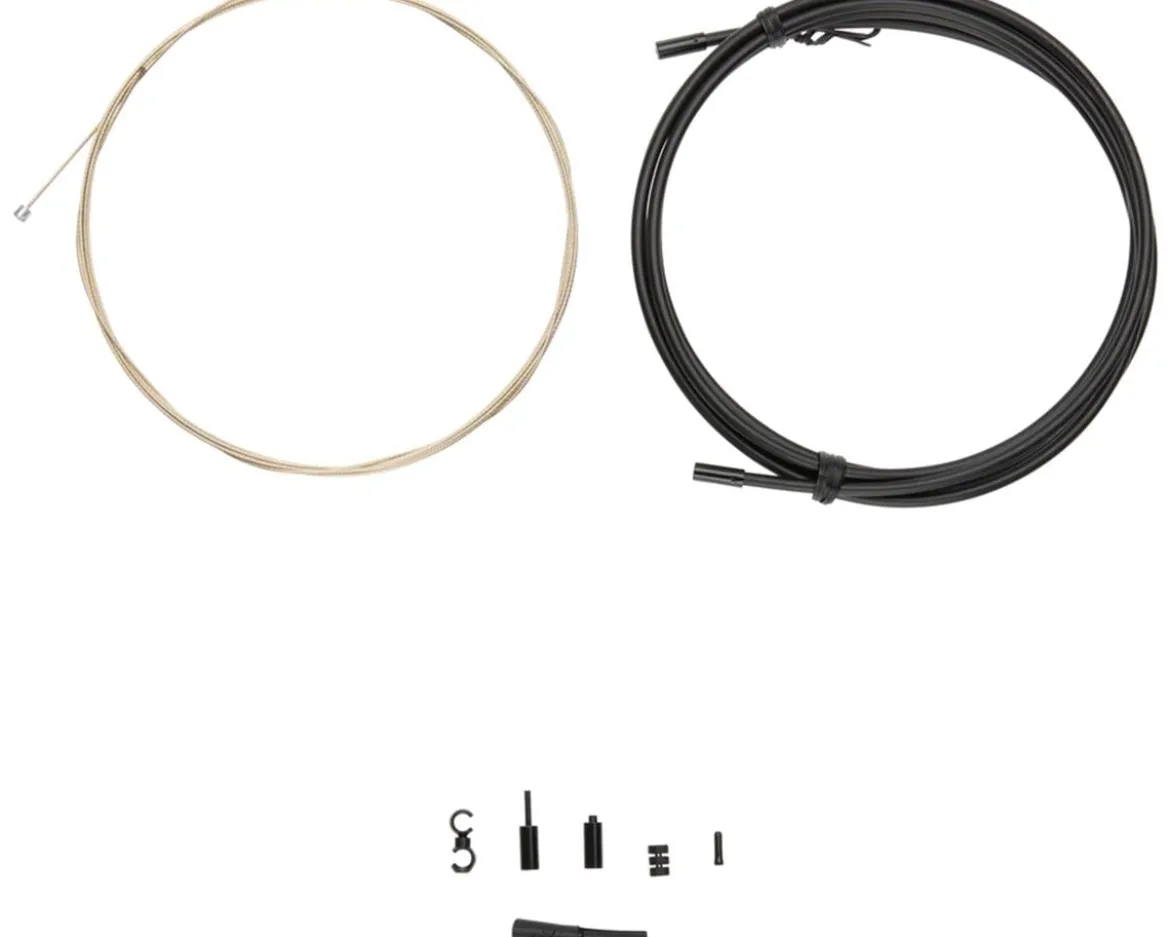 Jagwire 1x Pro Shift Kit (Stealth Black) (For Shimano/SRAM) (Mountain & Road) (1.1mm) (2800mm) (Cable & Housing)