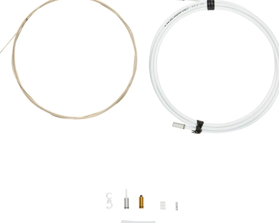 Jagwire 1x Pro Shift Kit (White) (For Shimano/SRAM) (Mountain & Road) (1.1mm) (2800mm)