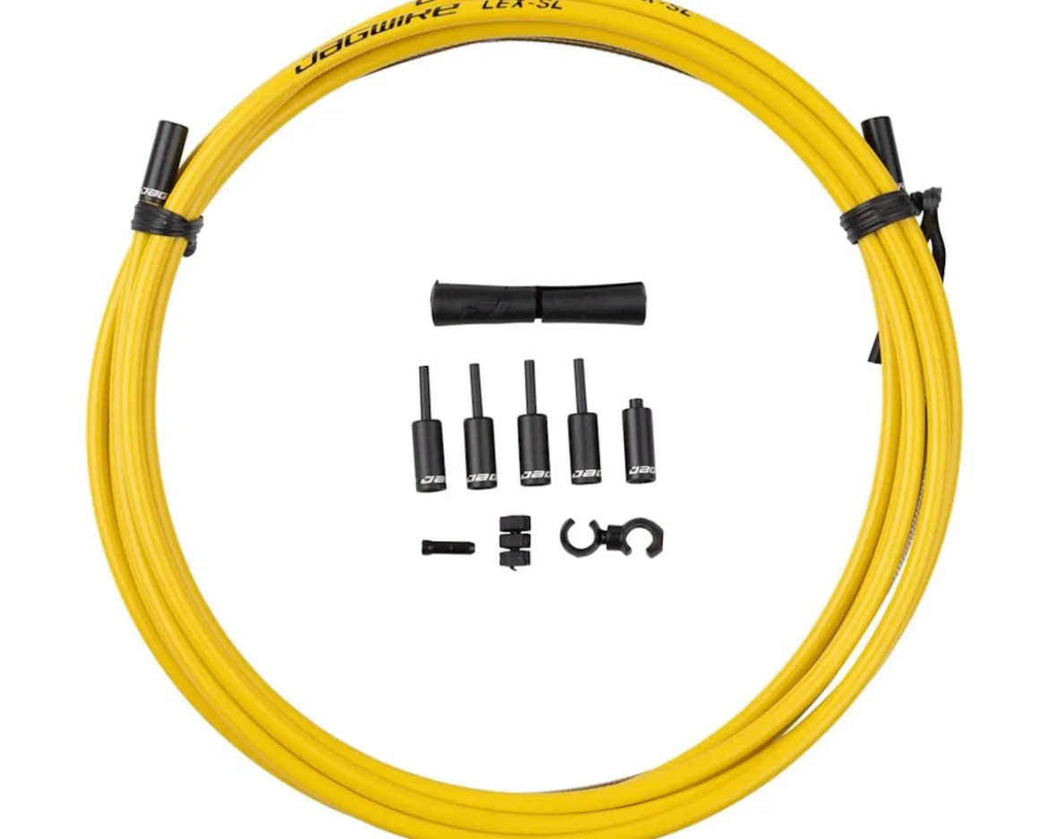 Jagwire 1x Pro Shift Kit (Yellow) (For Shimano/SRAM) (Mountain & Road) (1.1mm) (2800mm)