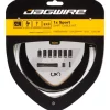 Jagwire 1x Sport Shift Cable Kit (White) (For Shimano/SRAM) (Mountain & Road) (1.1mm) (2300mm) (Cable & Housing)