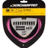 Jagwire 2x Sport Shift Cable Kit (Pink) (For SRAM/Shimano) (1.1mm) (1500/2300mm) (Cables & Housing)