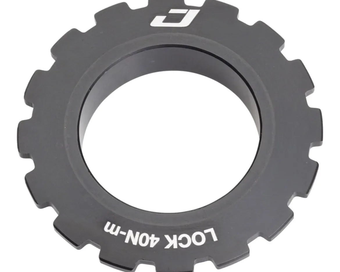Jagwire Centerlock Disc Brake Rotor Lock Ring (Black ) (For 15-20mm Axles) (Alloy)