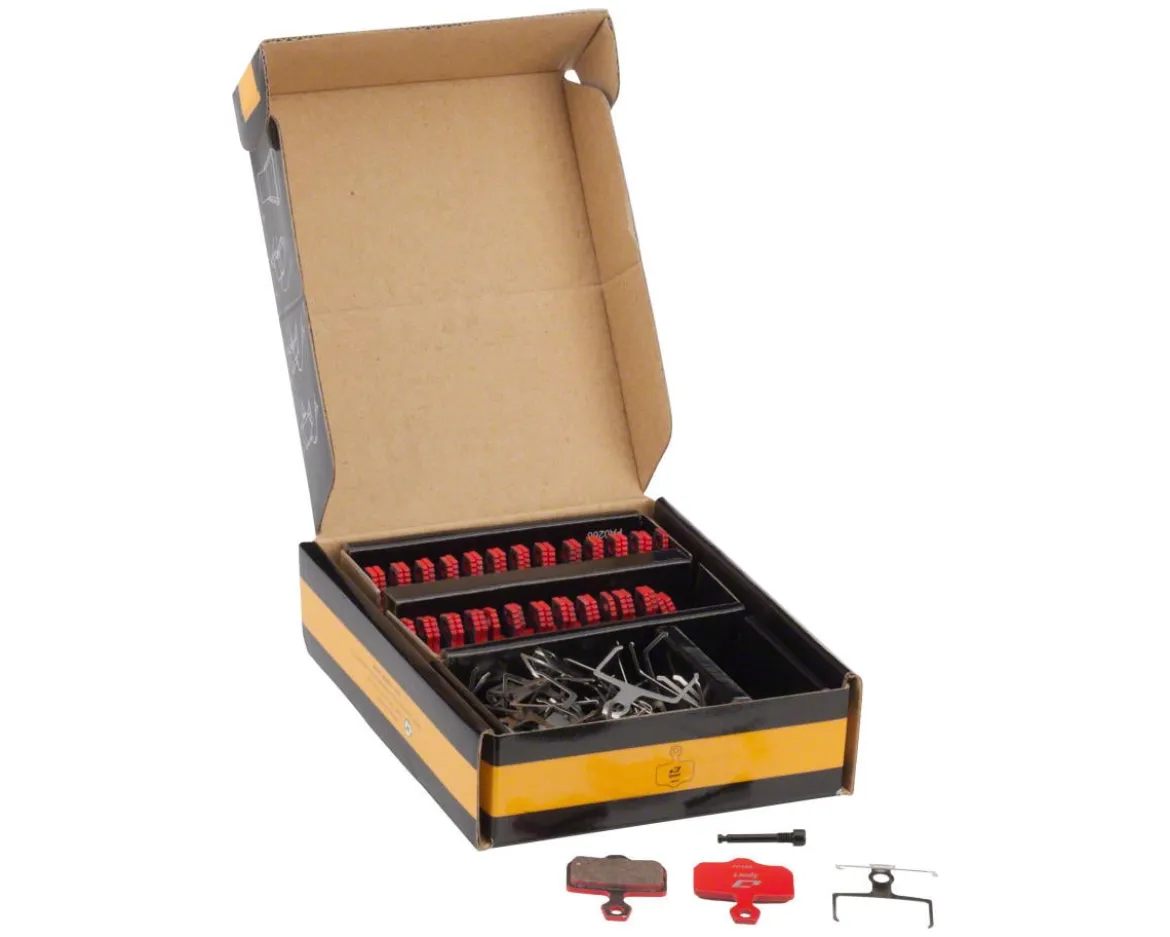 Jagwire Disc Brake Pad Bulk Pack (Avid Elixir R/CR1, SRAM XO/XX) (Semi-Metallic) (Sport Compound) (25 Pairs)