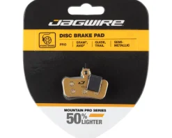 Jagwire Disc Brake Pads (Pro Semi-Metallic) (SRAM Guide, Avid Trail) (1 Pair)