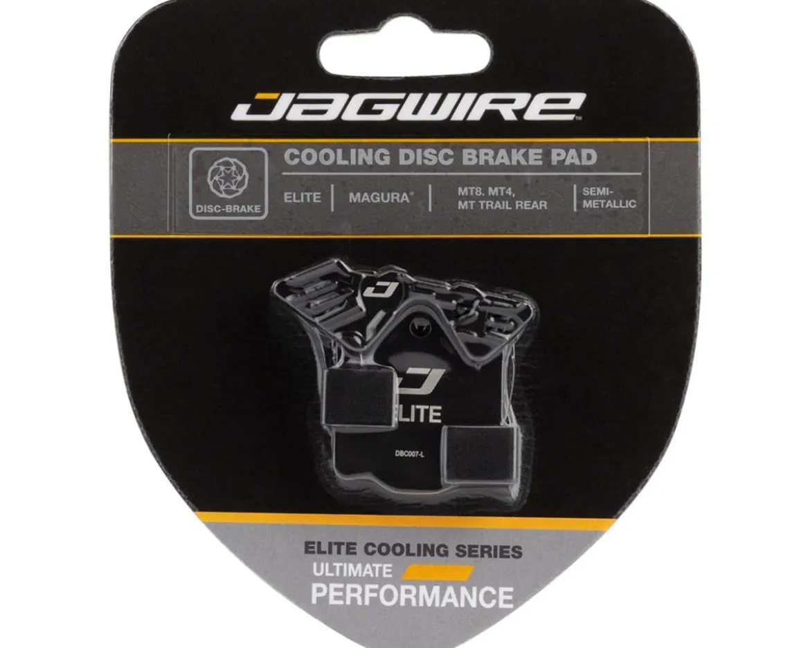 Jagwire Elite Cooling Disc Brake Pad (Fits Magura MT8, MT4, MT Trail Rear) (1 Pair)