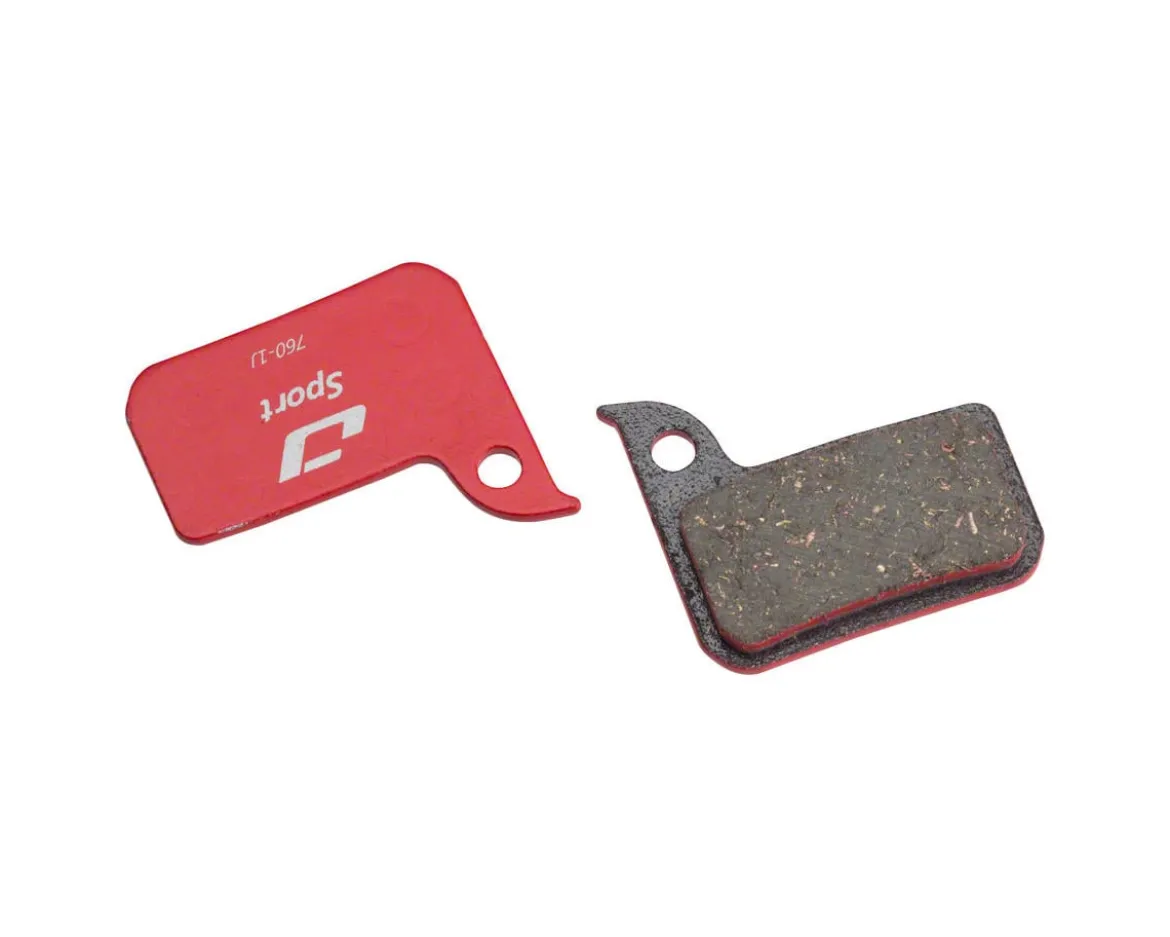 Jagwire Mountain Sport Semi-Metallic Disc Brake Pad Bulk Box (For SRAM) (Red, Level, Force, Rival, S900, S700) (Box/25 Pairs)