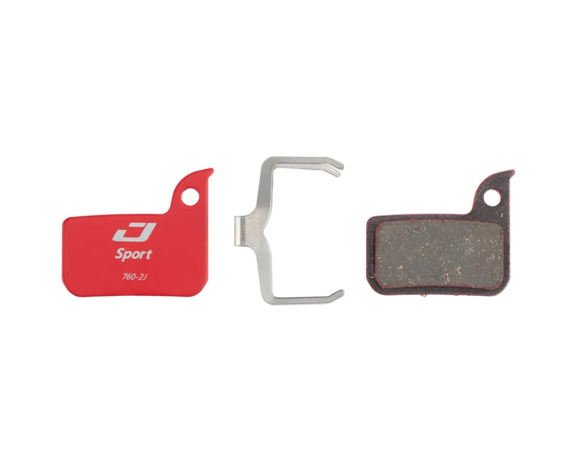 Jagwire Mountain Sport Semi-Metallic Disc Brake Pad Bulk Box (For SRAM) (Red, Level, Force, Rival, S900, S700) (Box/25 Pairs)