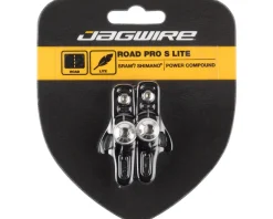 Jagwire Road Pro S Brake Pads (Black) (For Shimano/SRAM) (1 Pair)