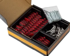 Jagwire Sport Semi-Metallic Disc Brake Pad Bulk Box (For Shimano XTR) (25 Pairs) (M9120, XT M8120, SLX M7120, Saint M820, MT420)