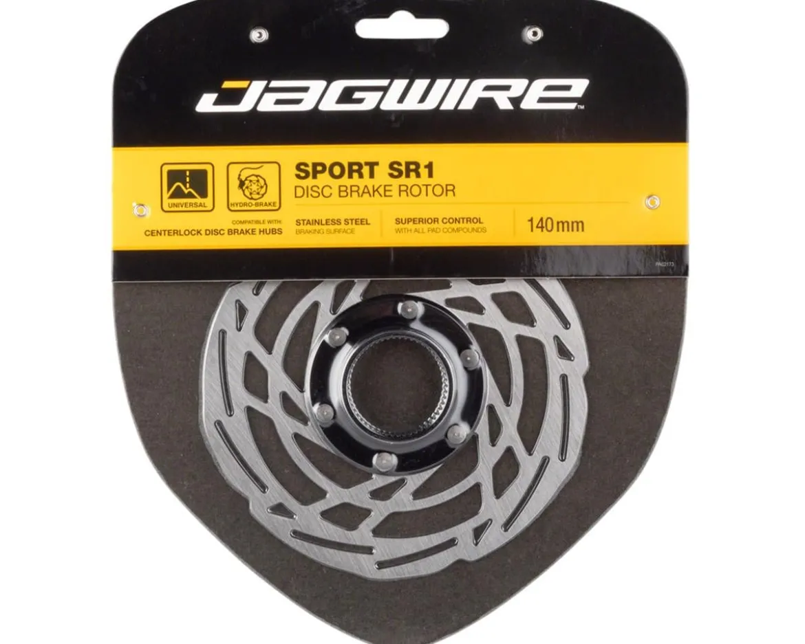 Jagwire Sport SR1 Disc Brake Rotor (Centerlock) (6-Bolt) (140mm)
