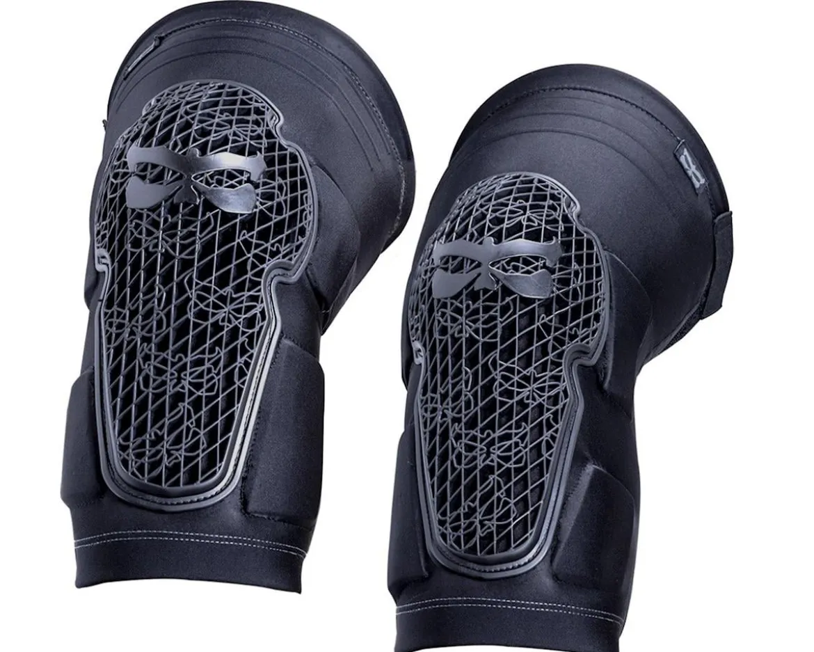 Kali Strike Knee Guards (Black/Grey) (Pair) (M)