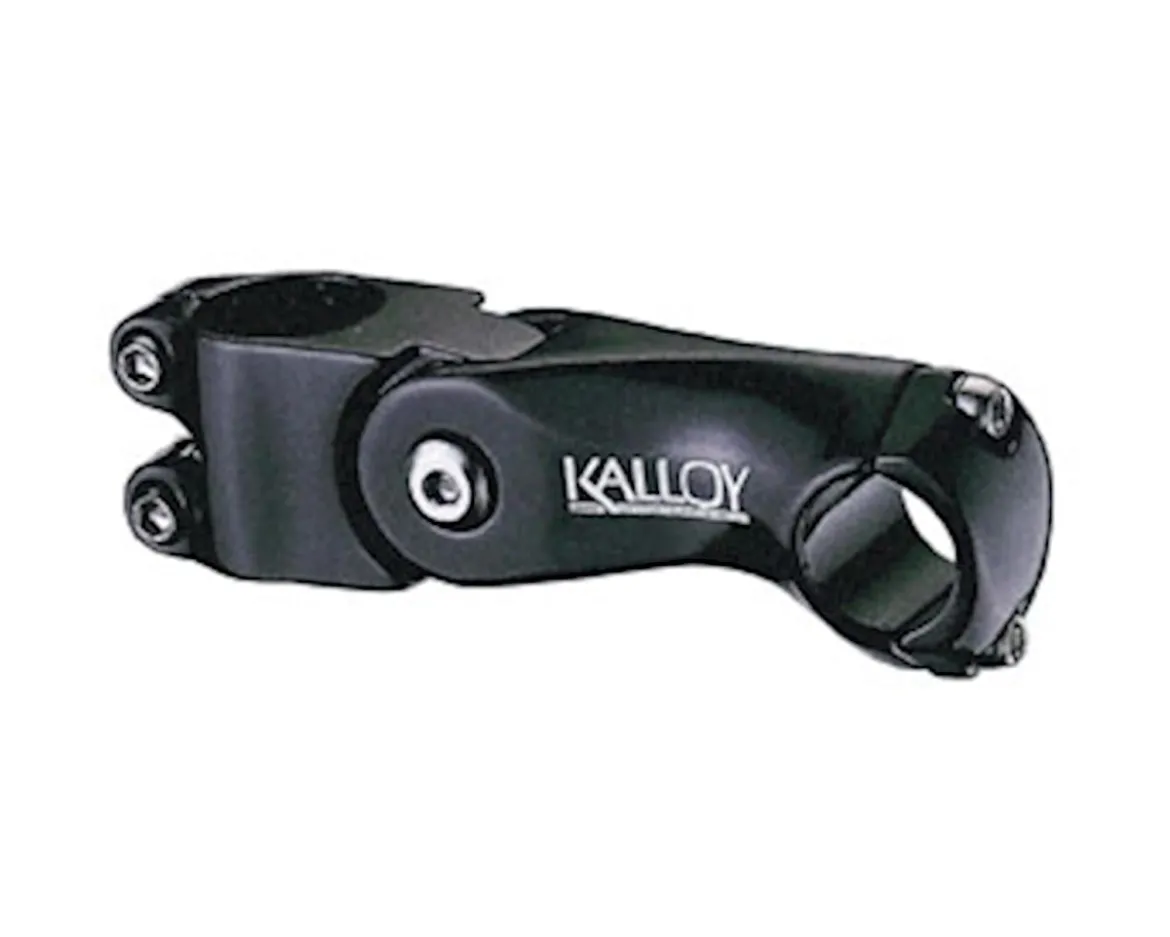 Kalloy AS-809 Adjustable Ahead Stem (Black) (25.4mm) (110mm) (Adjustable)
