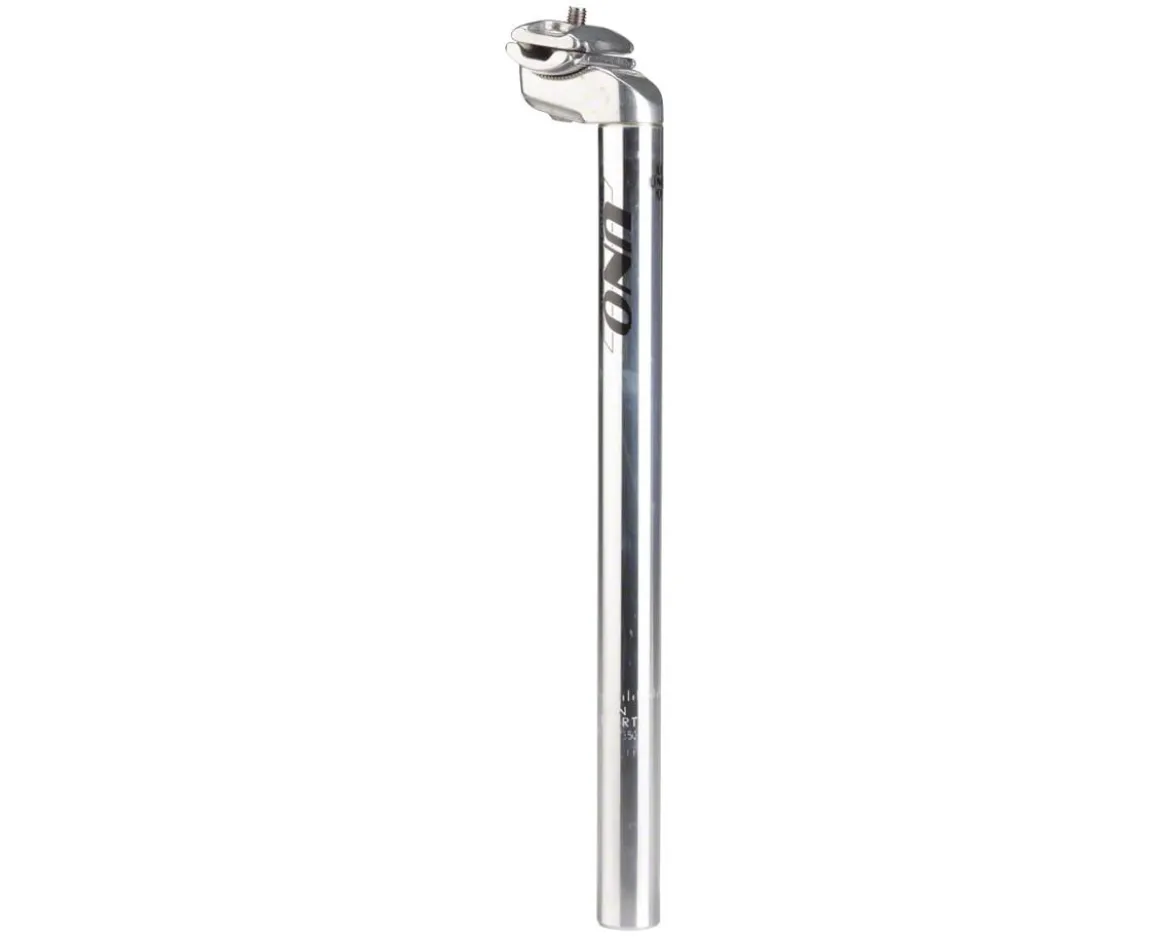 Kalloy Uno 602 Seatpost (Silver) (25.4mm) (350mm) (24mm Offset)