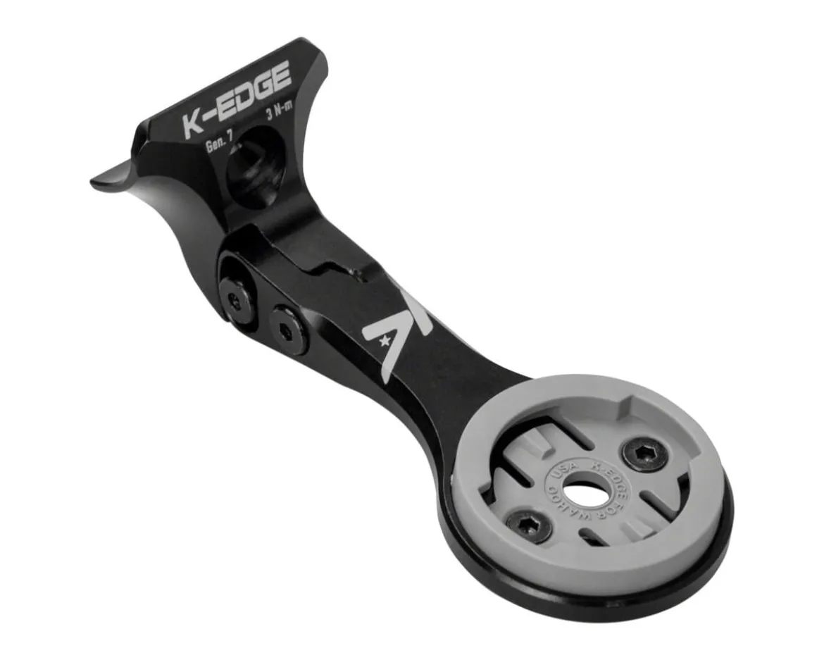 K-Edge Computer Mount (Black) (Trek Madone/Emonda Gen 7) (Wahoo Insert)