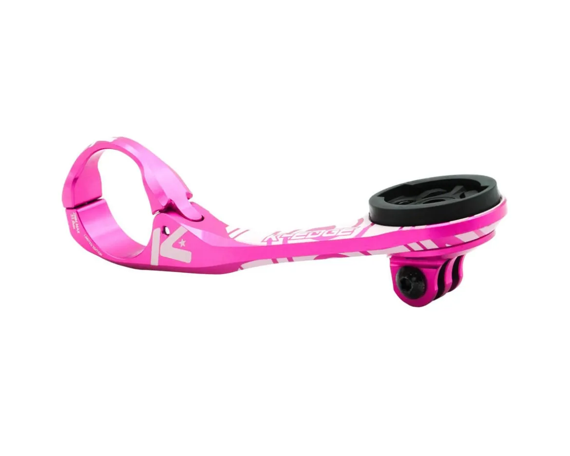 K-Edge Garmin/Wahoo Max XL Combo Mount LTD (Pink) (LEmm)