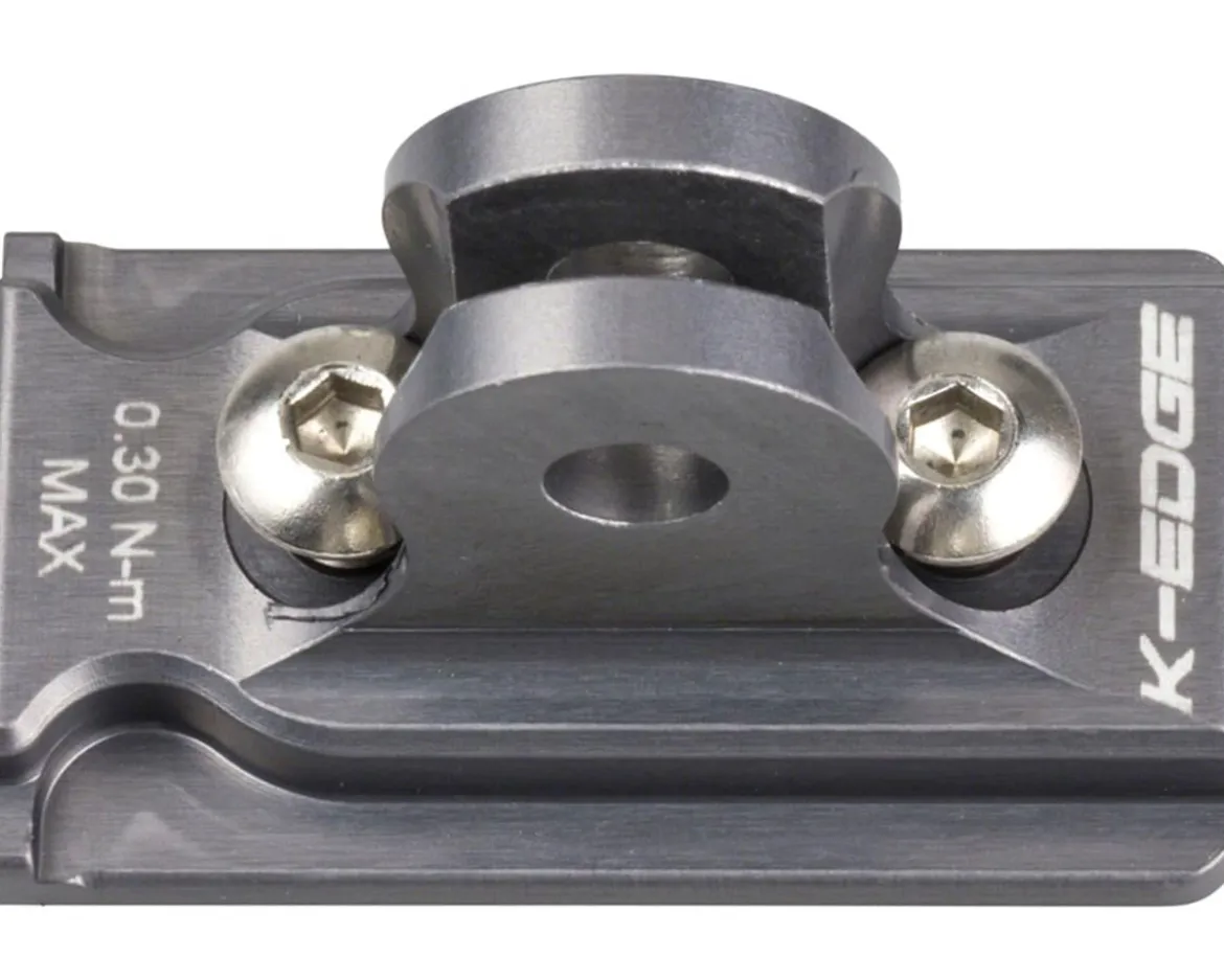 K-Edge GoPro Light Adapter by K-EDGE (Lumina & Mako Series) (Gun Metal)