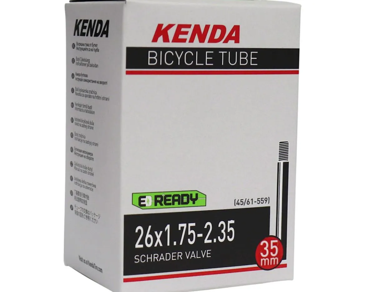 Kenda 26" Standard Butyl Inner Tube (Schrader) (1.75 - 2.35") (35mm)