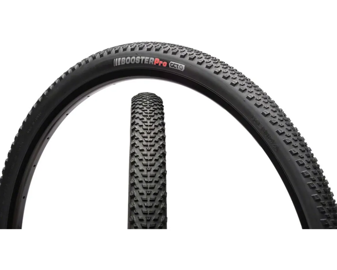 Kenda Booster Pro Tubeless Gravel Tire (700c) (37mm) (Black)