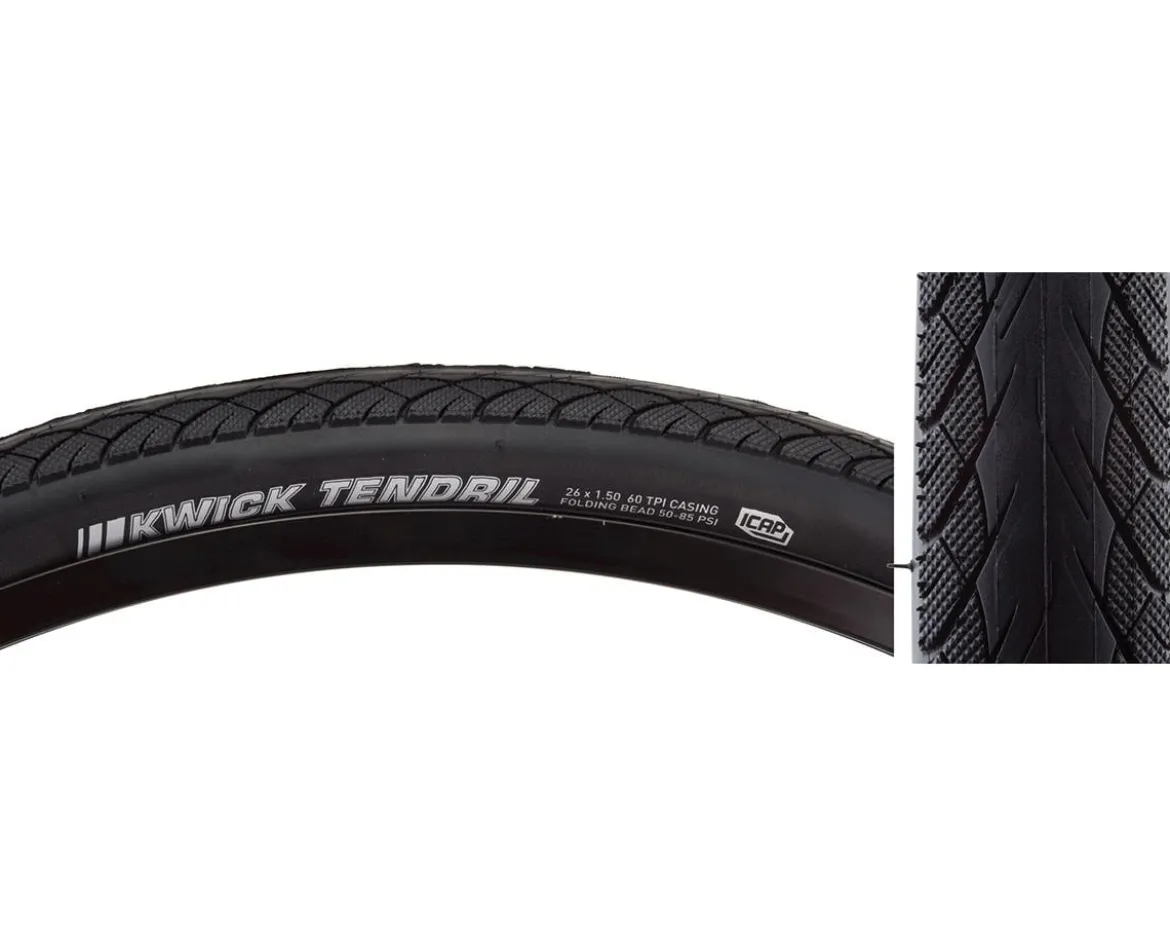 Kenda Kwick Tendril City Tire (Black) (26") (1.5") (Folding) (SRC/ICAP)
