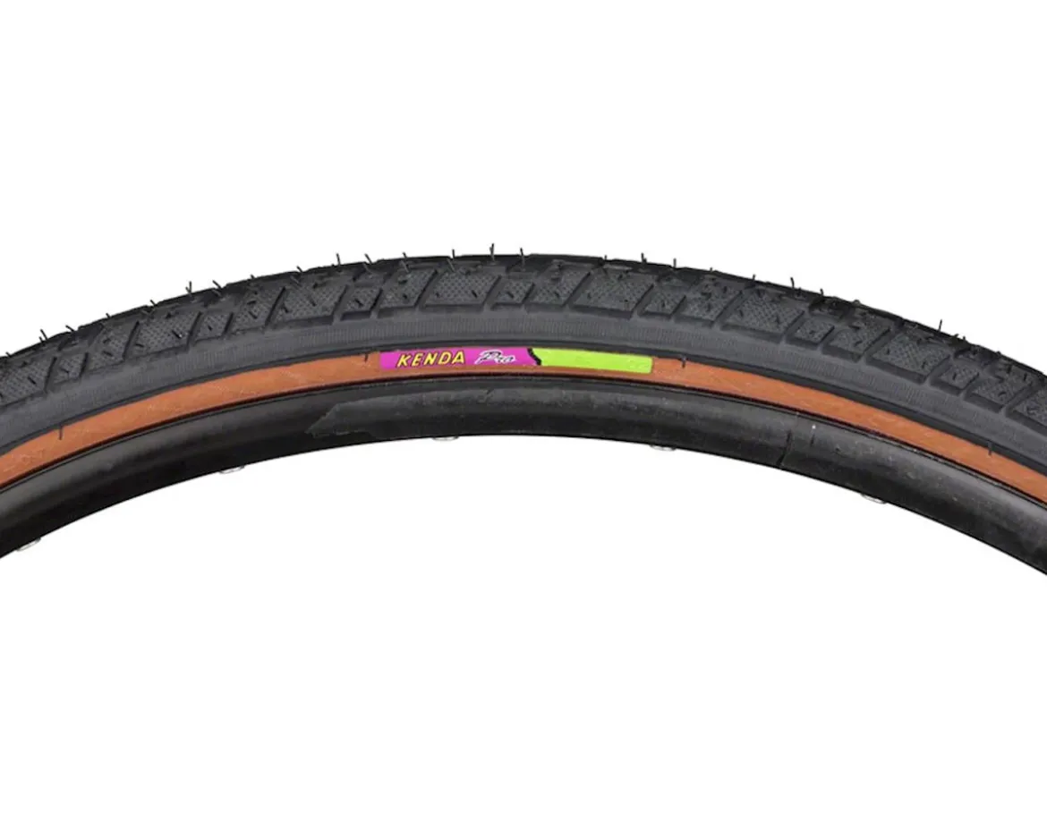 Kenda Street K830 Hybrid Tire (Black/Mocha) (700c) (38mm) (Wire)