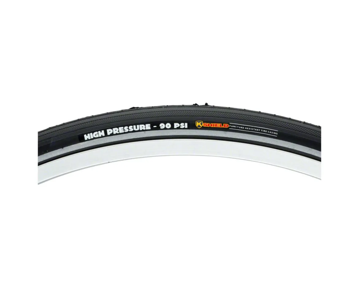 Kenda Street K35 Road Tire (Black/Reflective) (27") (1-1/4") (630 ISO) (Wire)