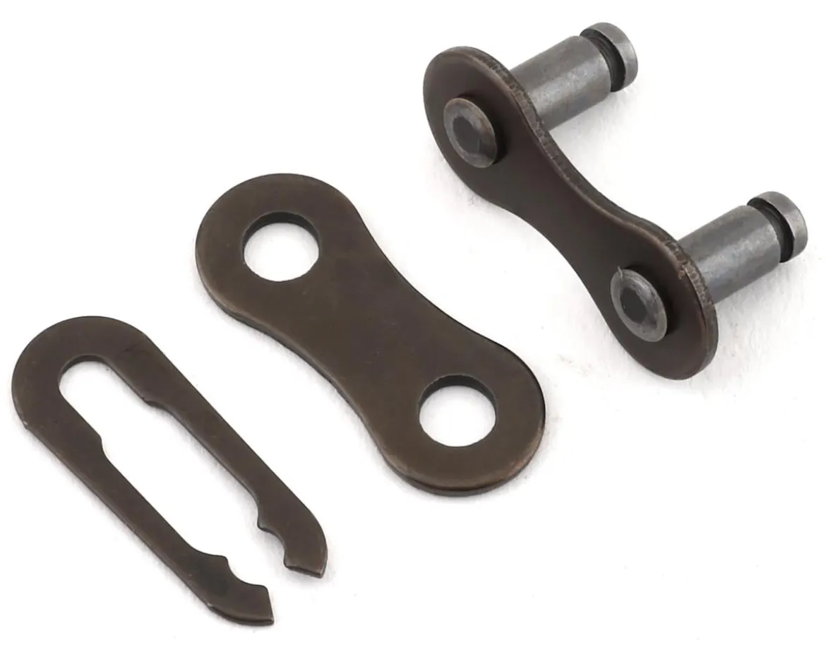 KMC 1/8" Chain Master Link (Black) (Single Speed) (1)
