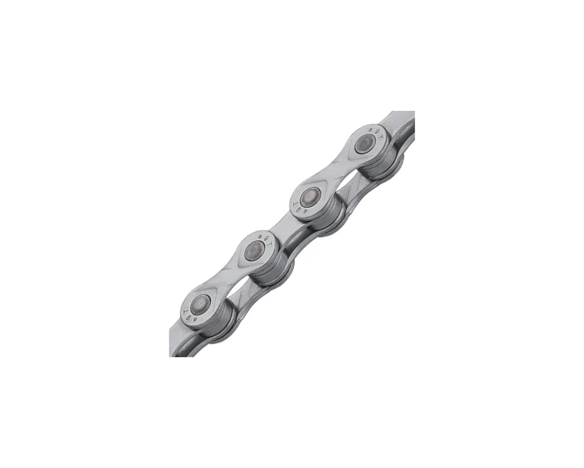 KMC e8 EcoProteQ Chain (Silver) (8 Speed) (122 Links)