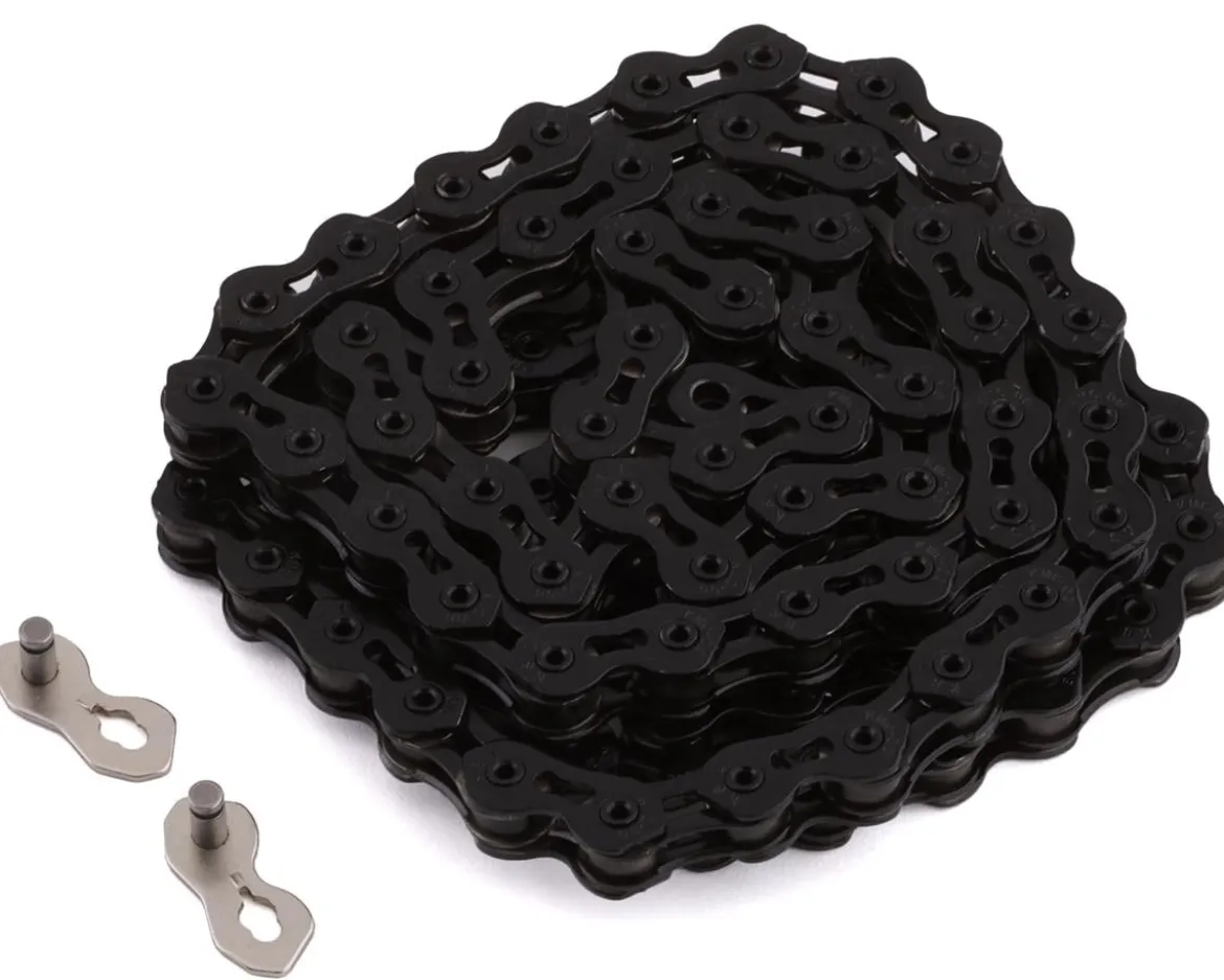 KMC K1SL SuperLite Kool Wide Chain (Black) (Single Speed) (100 Links) (1/8")