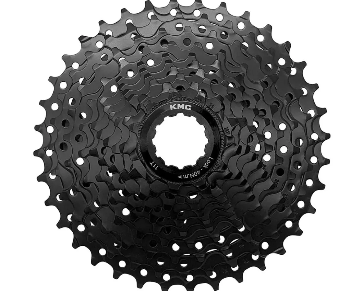 KMC React Cassette (Black) (10 Speed) (Shimano HG) (11-36T)