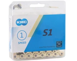 KMC S1 BMX Chain (Gold) (Single Speed) (112)