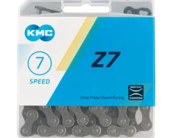 KMC Z7 Chain (Grey) (7 Speed) (116 Links) (3/32