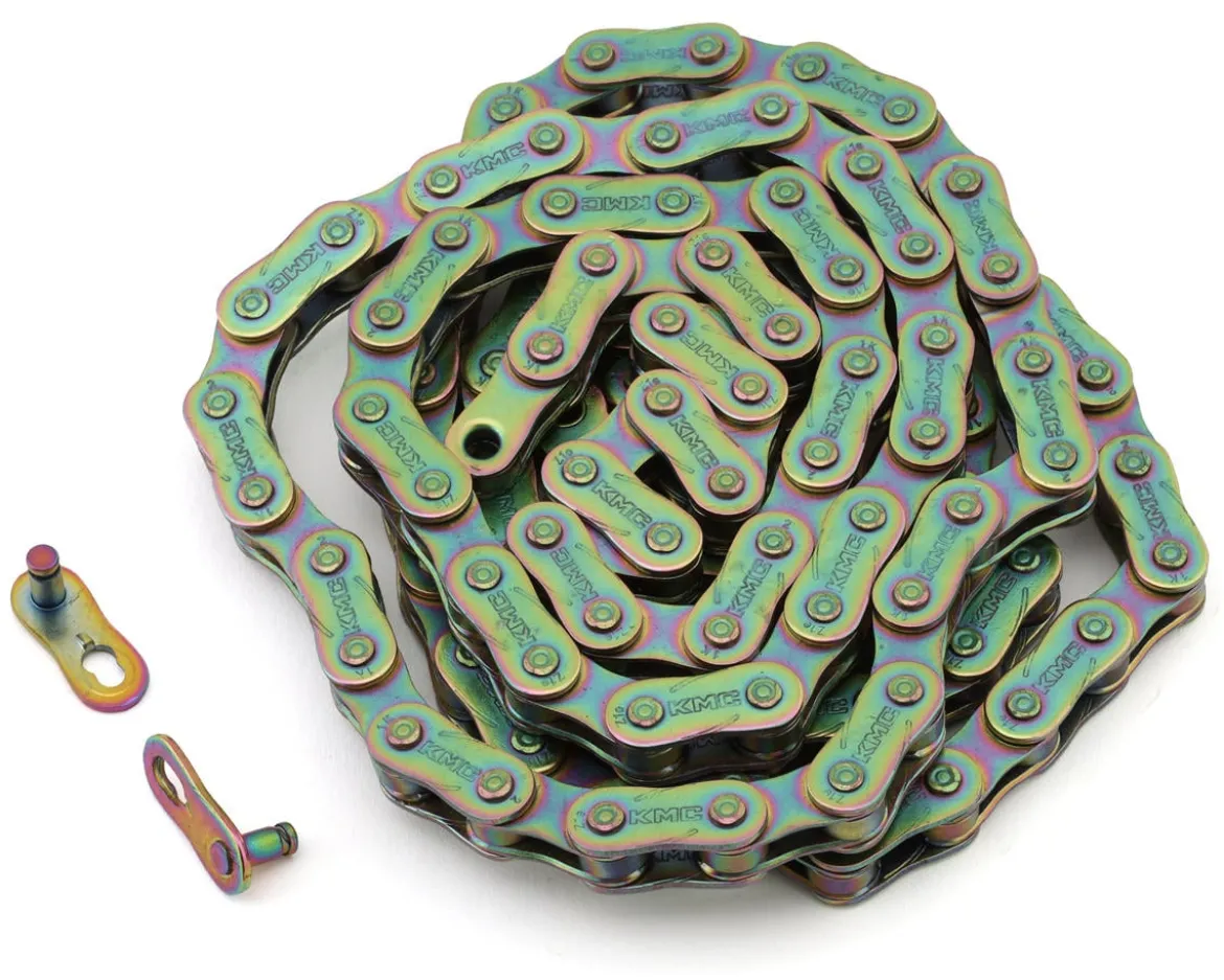 KMC Z1EHX Wide BMX Chain (Neo Chrome)