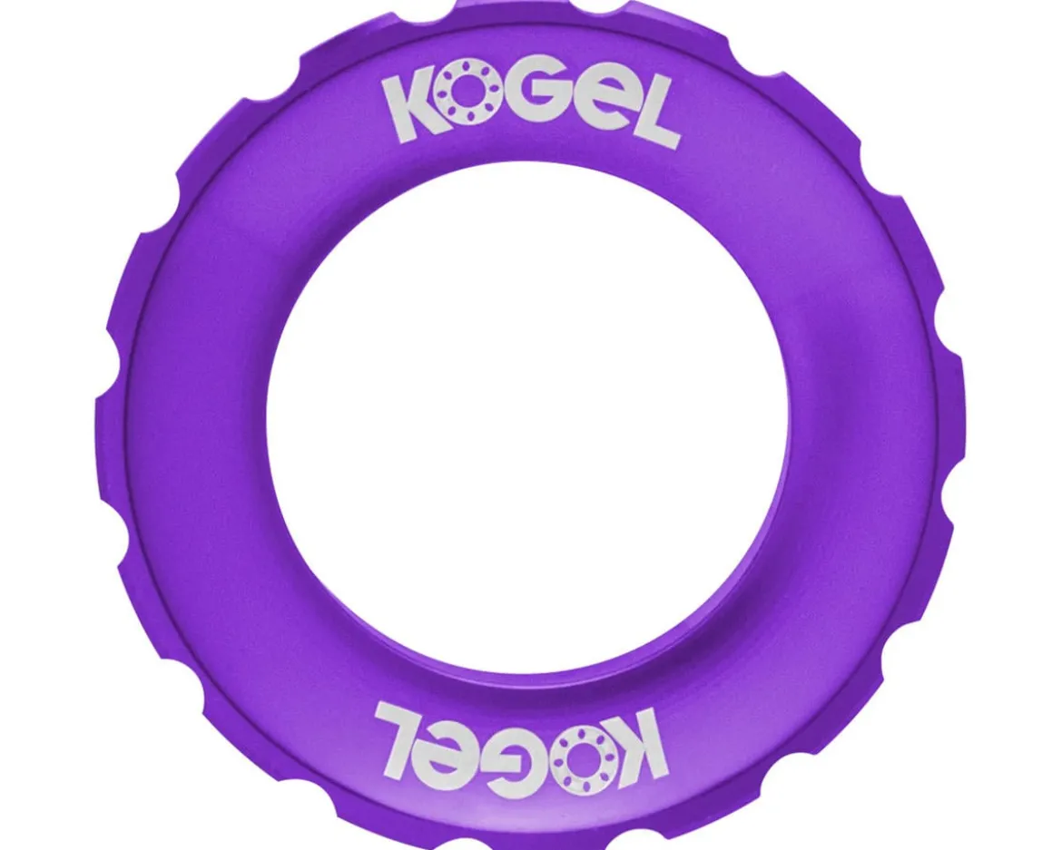 Kogel Bearings Centerlock Rotor Lockring (Purple) (External Spline)