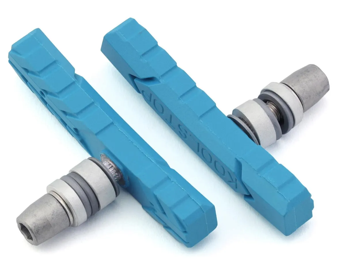 Kool Stop All Terrain Brake Pads (Light Blue) (Threaded) (1Pair)