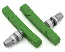 Kool Stop All Terrain Brake Pads (Lime Green) (Threaded) (1 Pair)