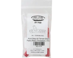 Kool Stop All Terrain Brake Pads (Red) (Threaded) (1 Pair)